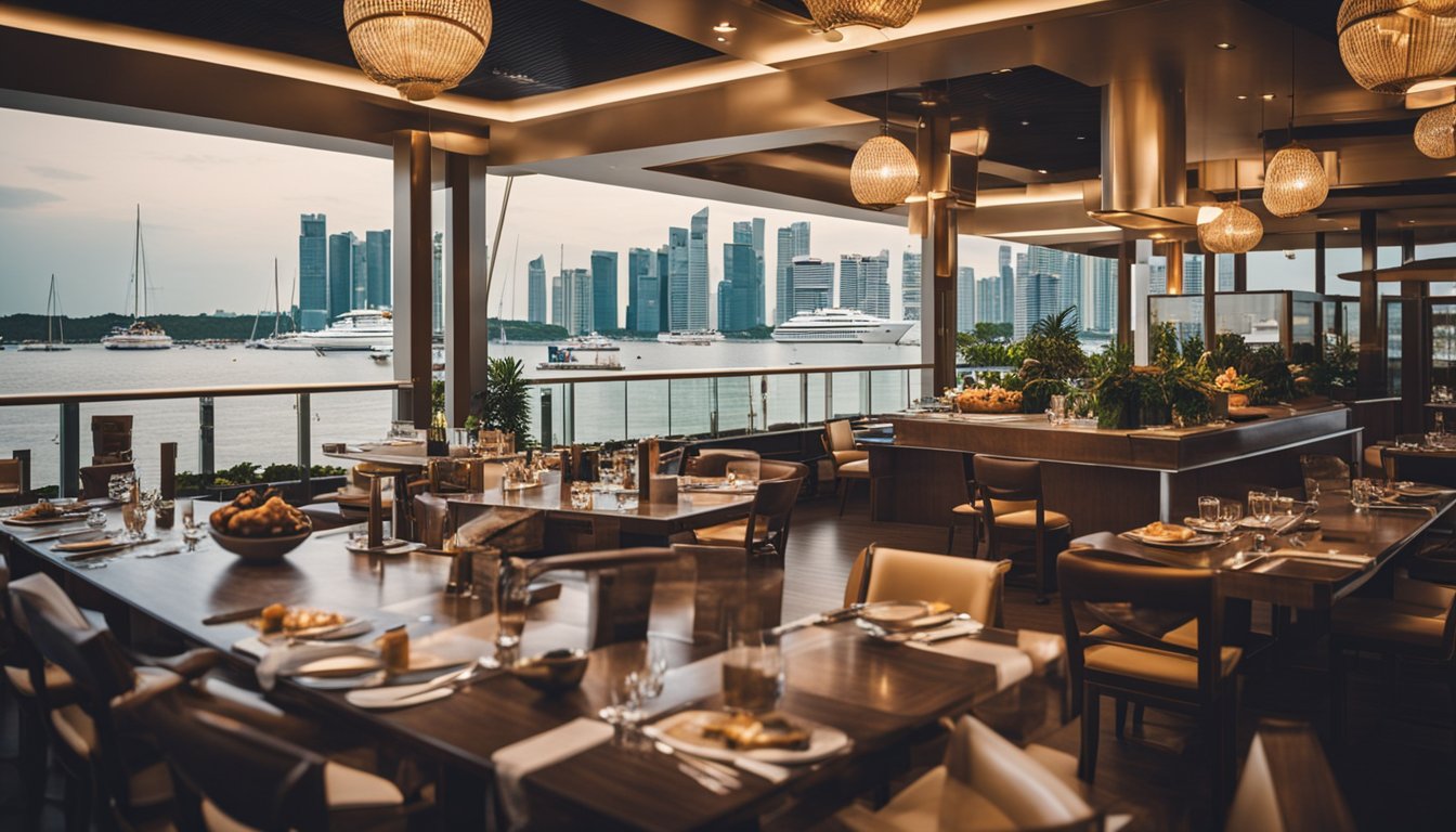 yacht club singapore menu
