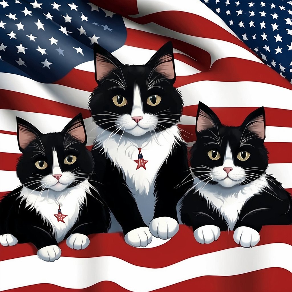 independence Day Cats