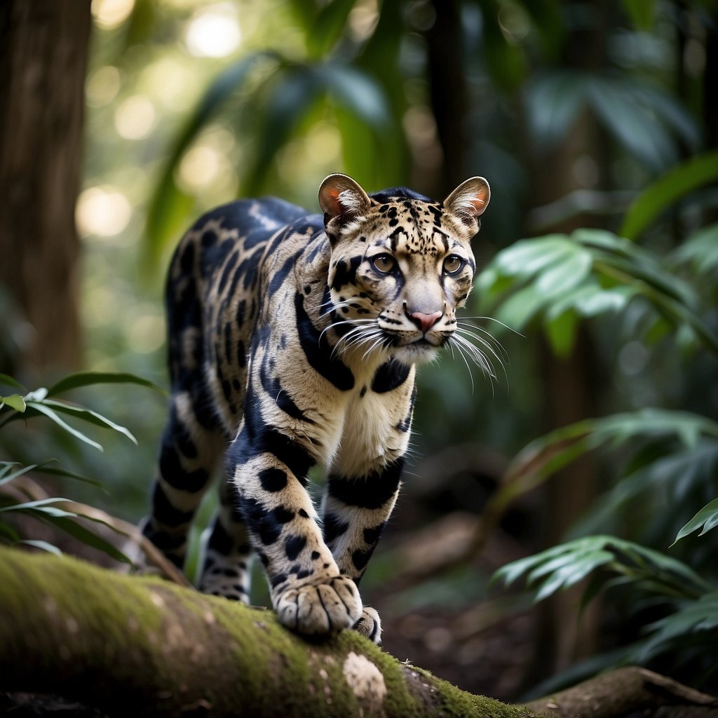 Sunda Clouded Leopard: Southeast Asia Cat - The Tiniest Tiger