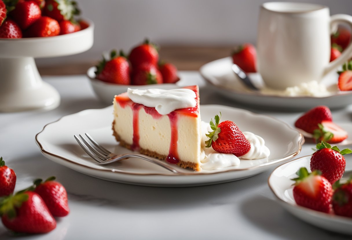 Best Strawberry Cheesecake