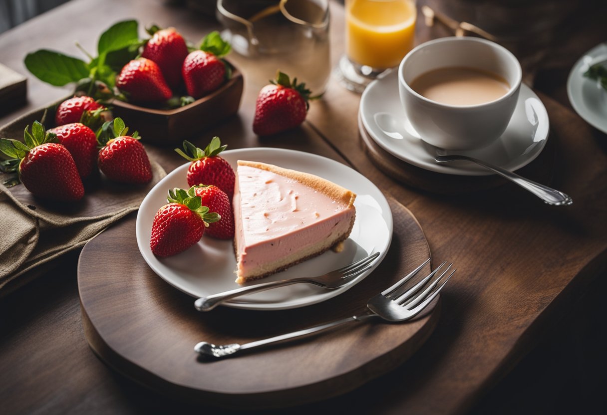 Best Strawberry Cheesecake