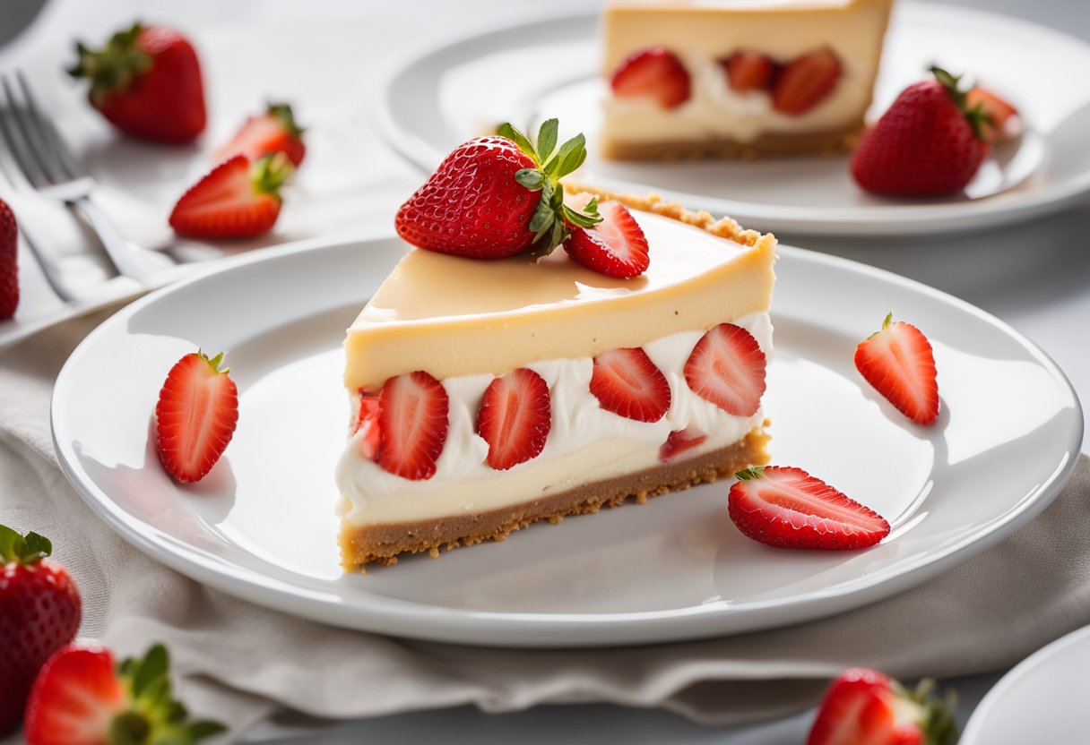 Best Strawberry Cheesecake