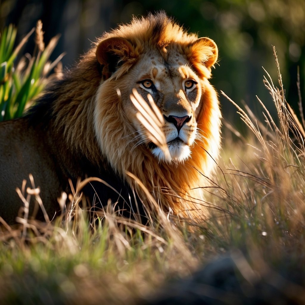 African lion 