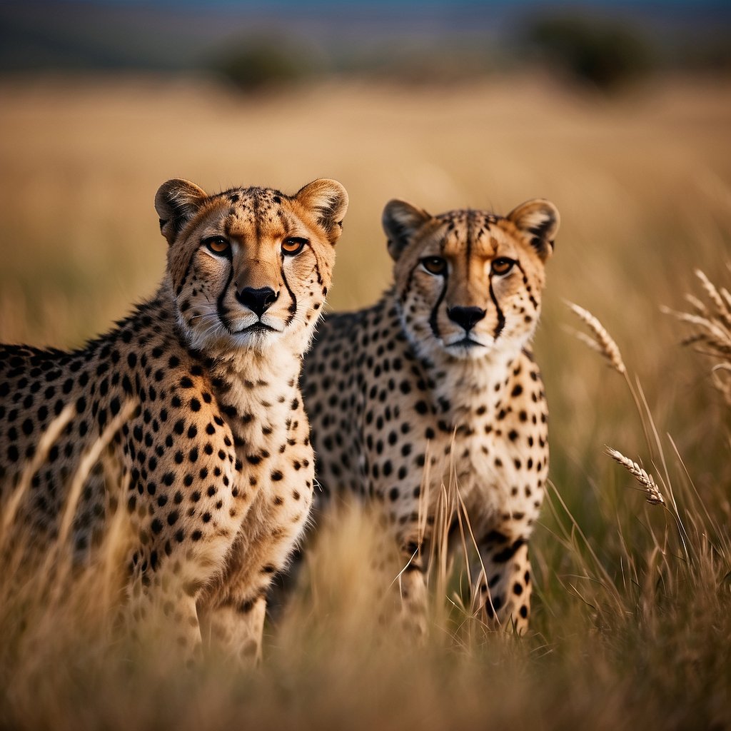 How does a cheetah camouflage itself? - Quora