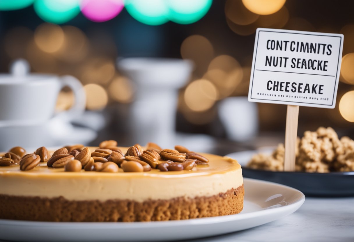 Biscoff Salted Caramel Cheesecake