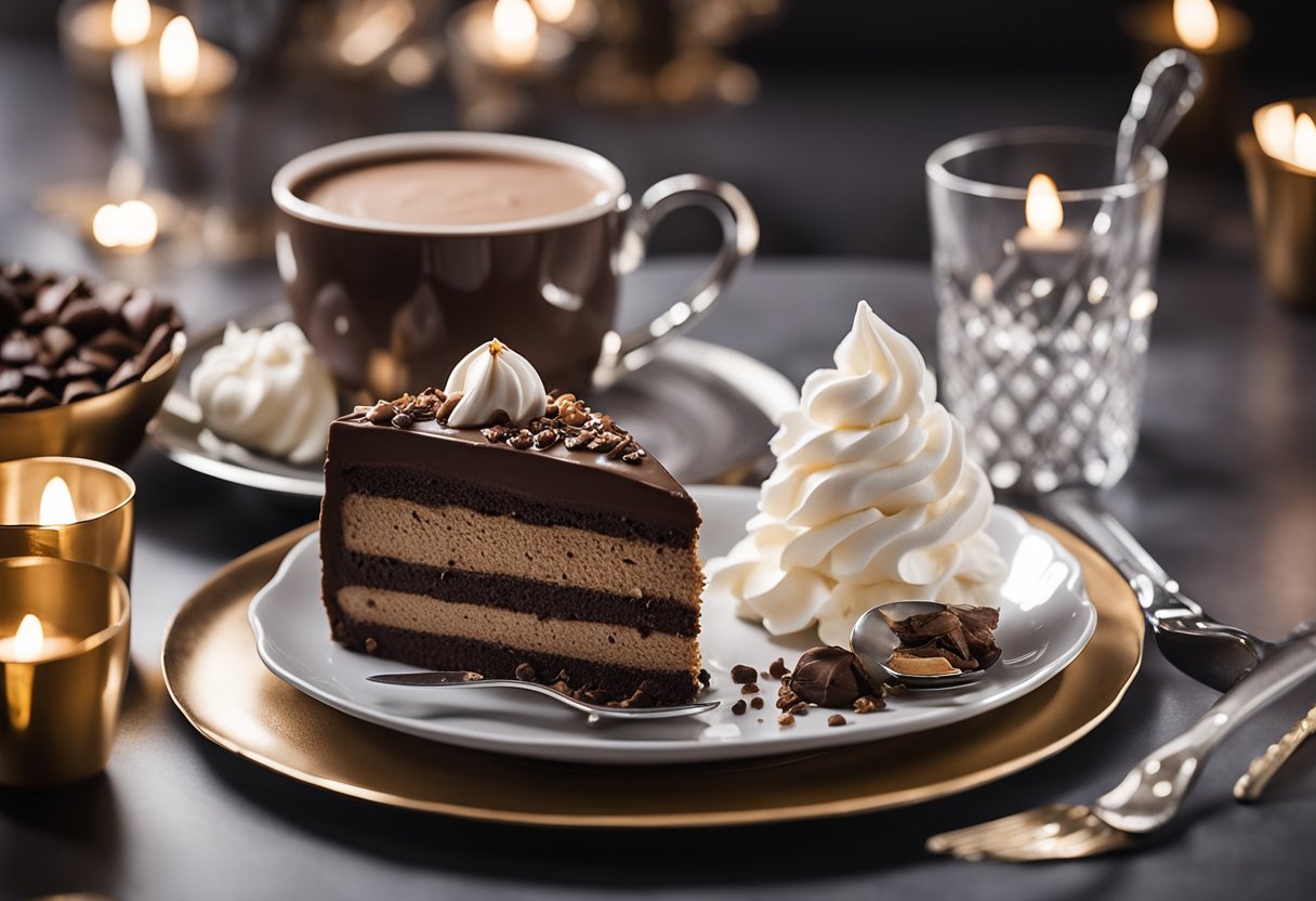 The Best Mocha Mousse Cake