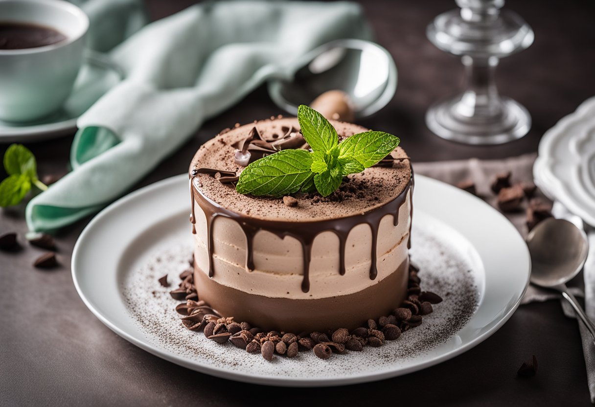 The Best Mocha Mousse Cake