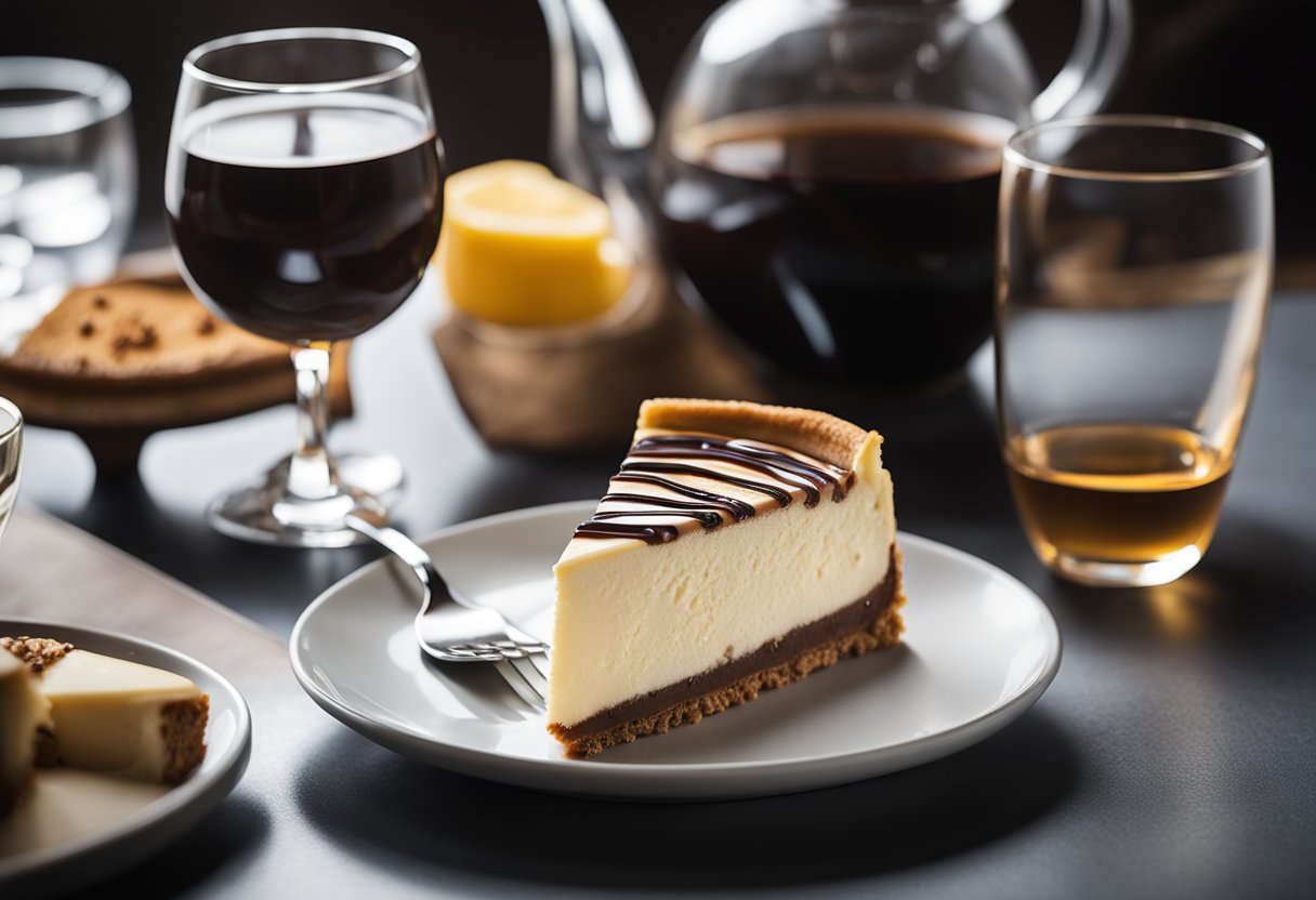 Baked Tiramisu Cheesecake