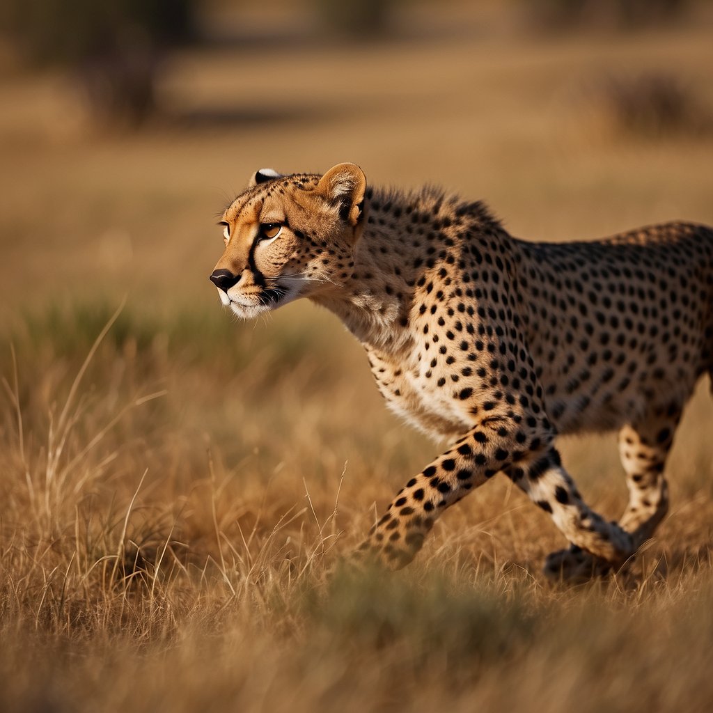 cheetahs hunt during the day