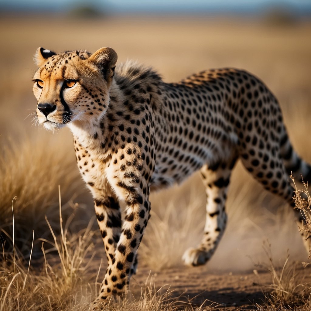 cheetahs are diurnal