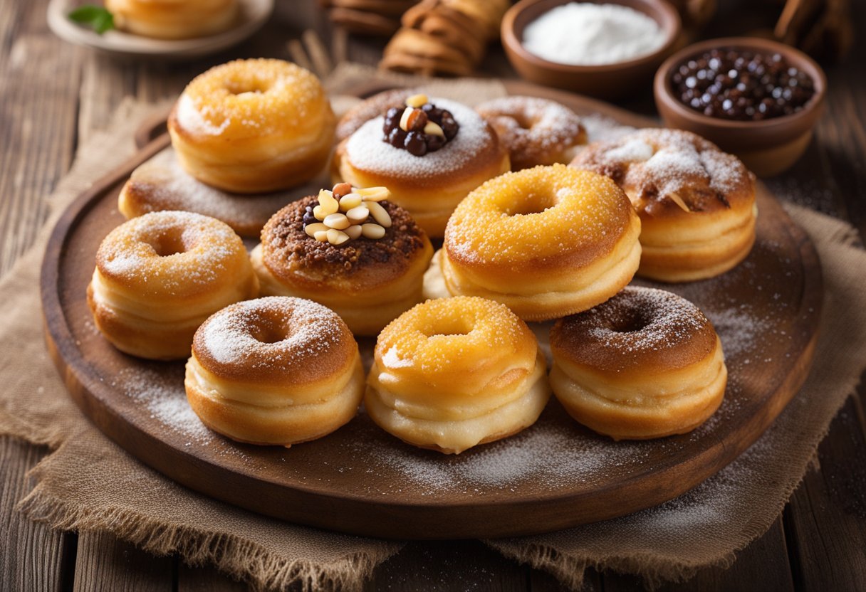 Creme Brulee Donut Rolls