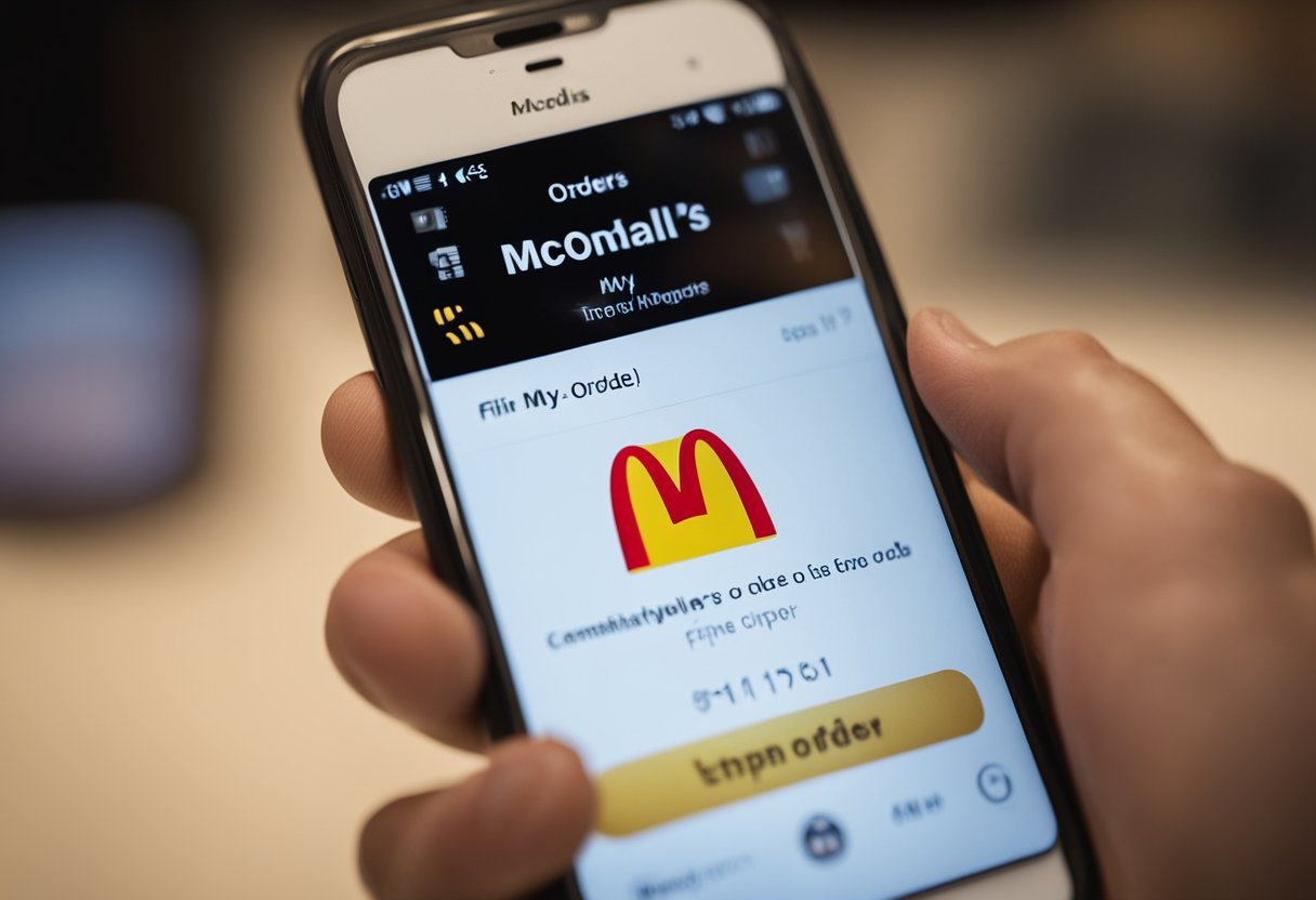 How to cancel order on mcdonald's app