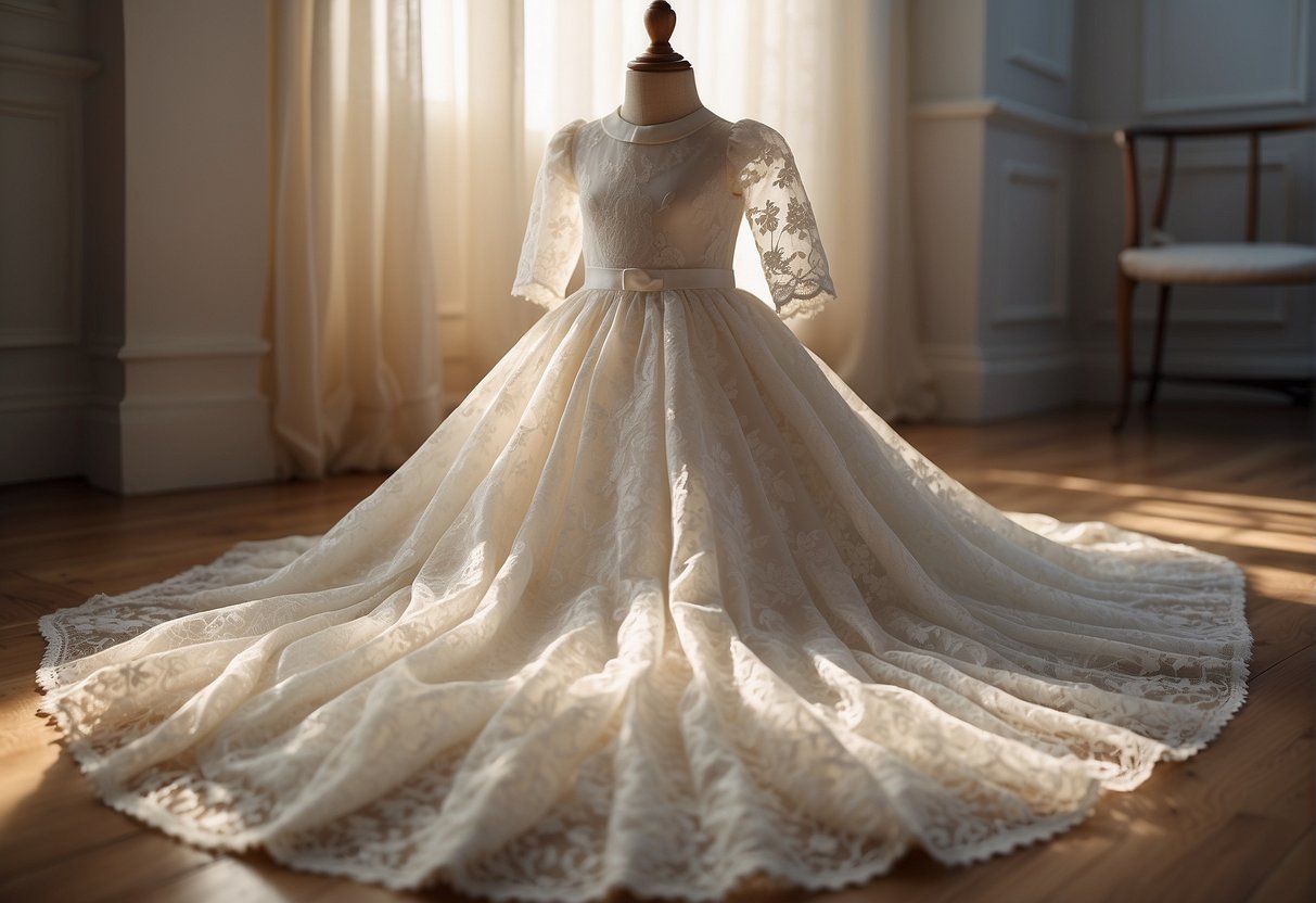 How to Whiten a Yellowed Christening Gown Restoring Vintage Fabric