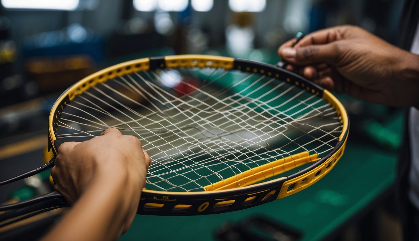 Badminton Racket Stringing Service in Singapore Get Your Racket Ready