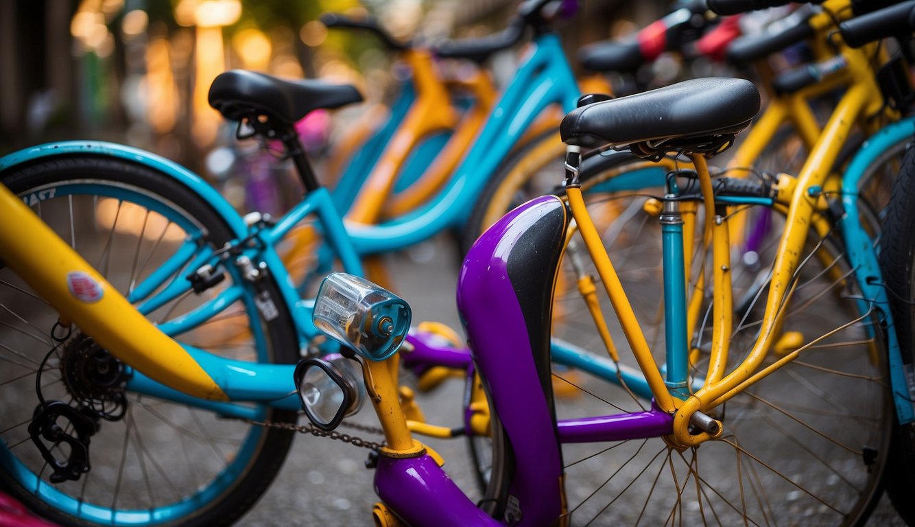 bicycle spray paint shop