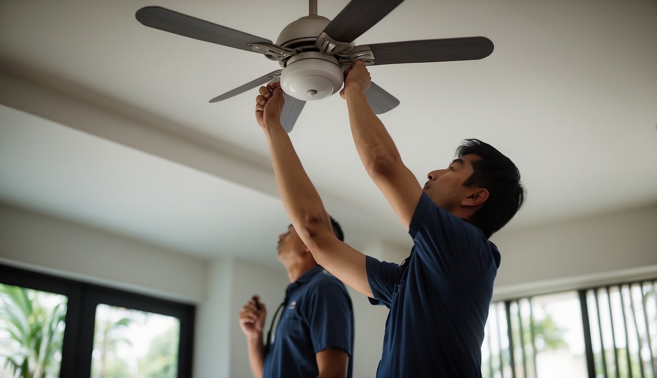 Ceiling Fan Repair Services Singapore Get Your Fan Running Again! Kaizenaire Singapore's