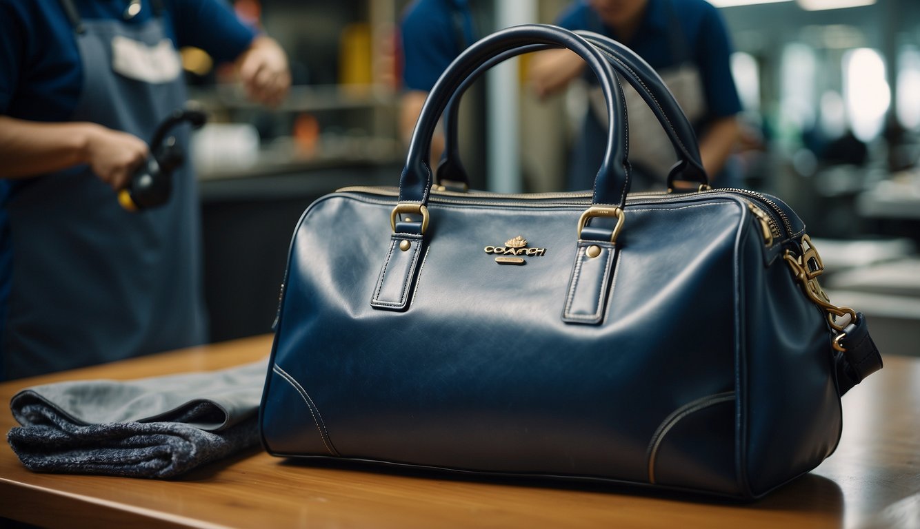 Coach bag best sale repair service experience