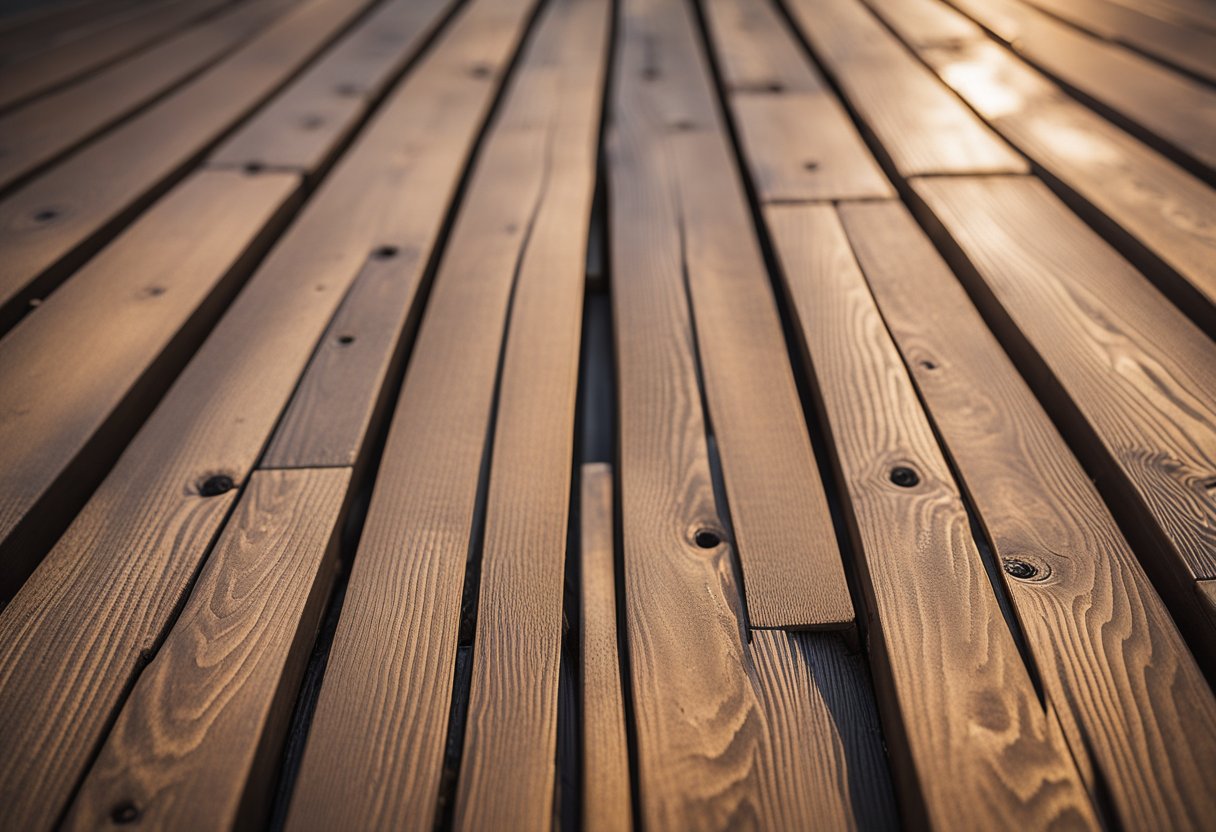 how to install decks for securing trex decking