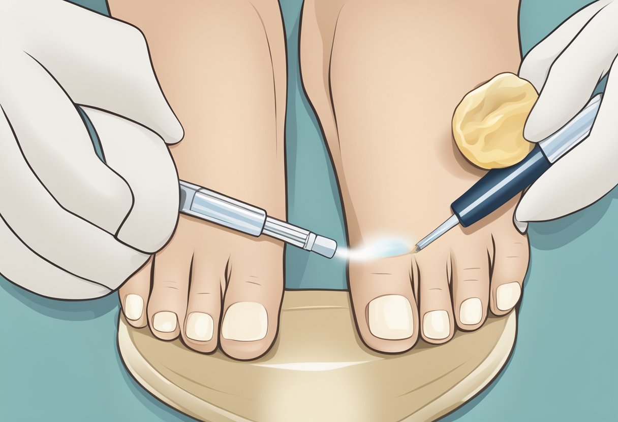 What does toenail fungus do to your feet