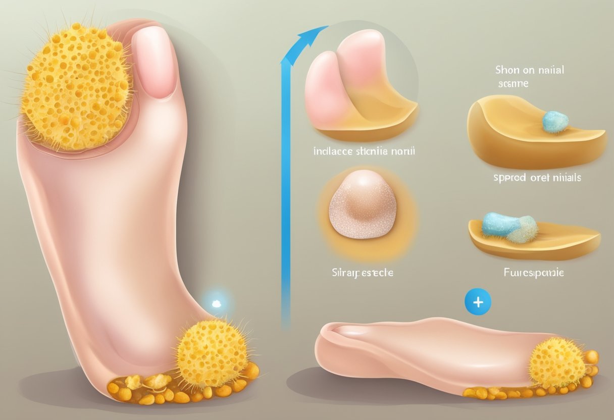 Can toenail fungus spread