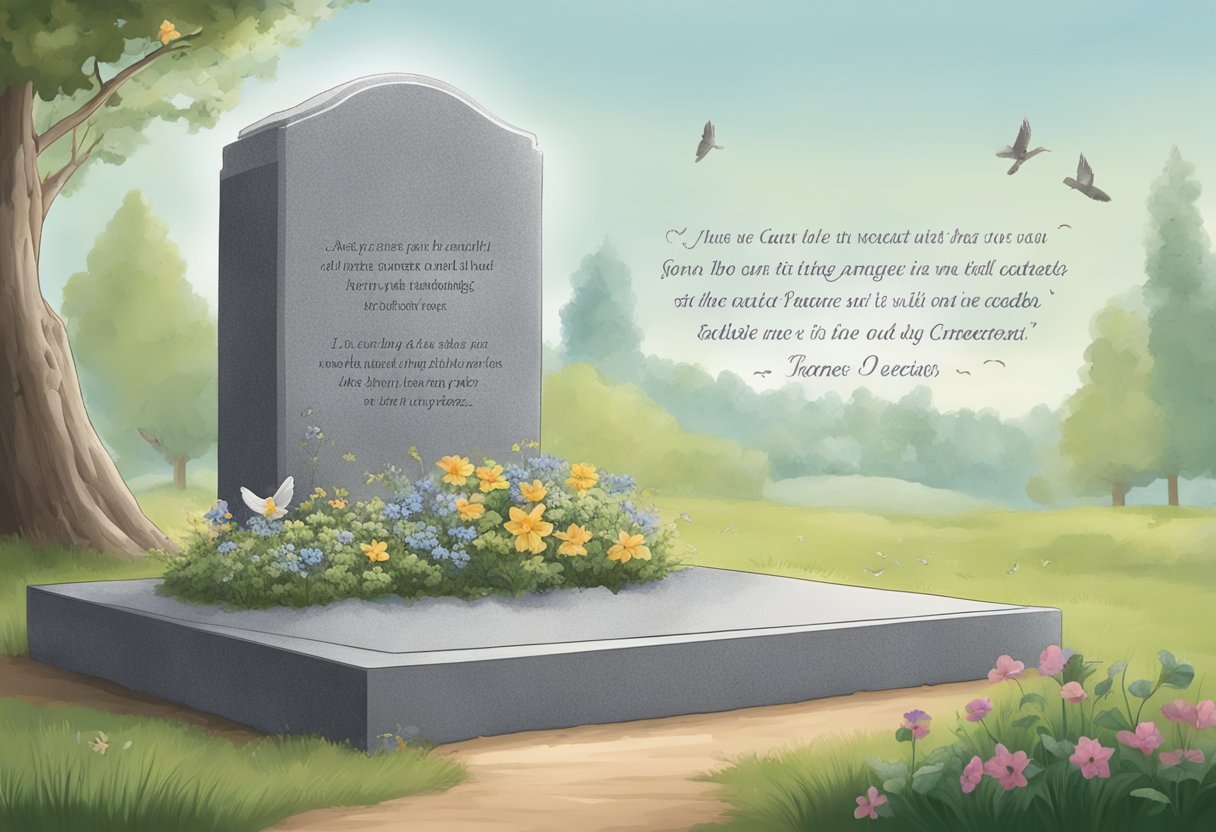 Headstone Quotes for Son: Celebrating His Legacy