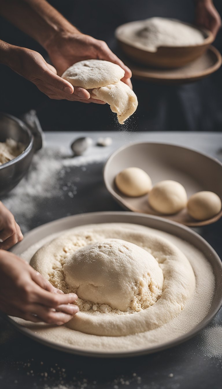 No need to wait around for great pizza – this quick sourdough pizza dough recipe delivers a delicious crust in record time. Get ready to bake!