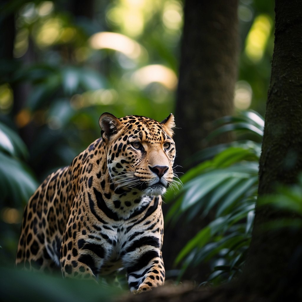 jaguar in forest
