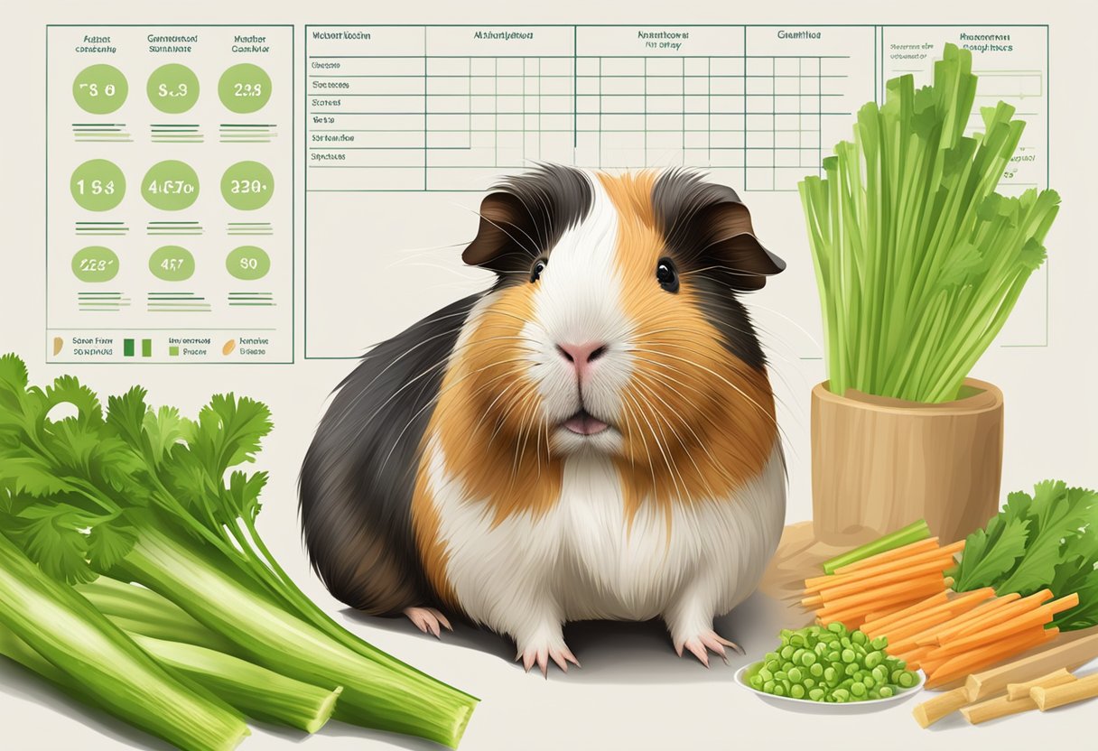 Image showcasing Can Guinea Pigs Eat Celery Sticks? A Guide To Feeding Your Pet Guinea ...