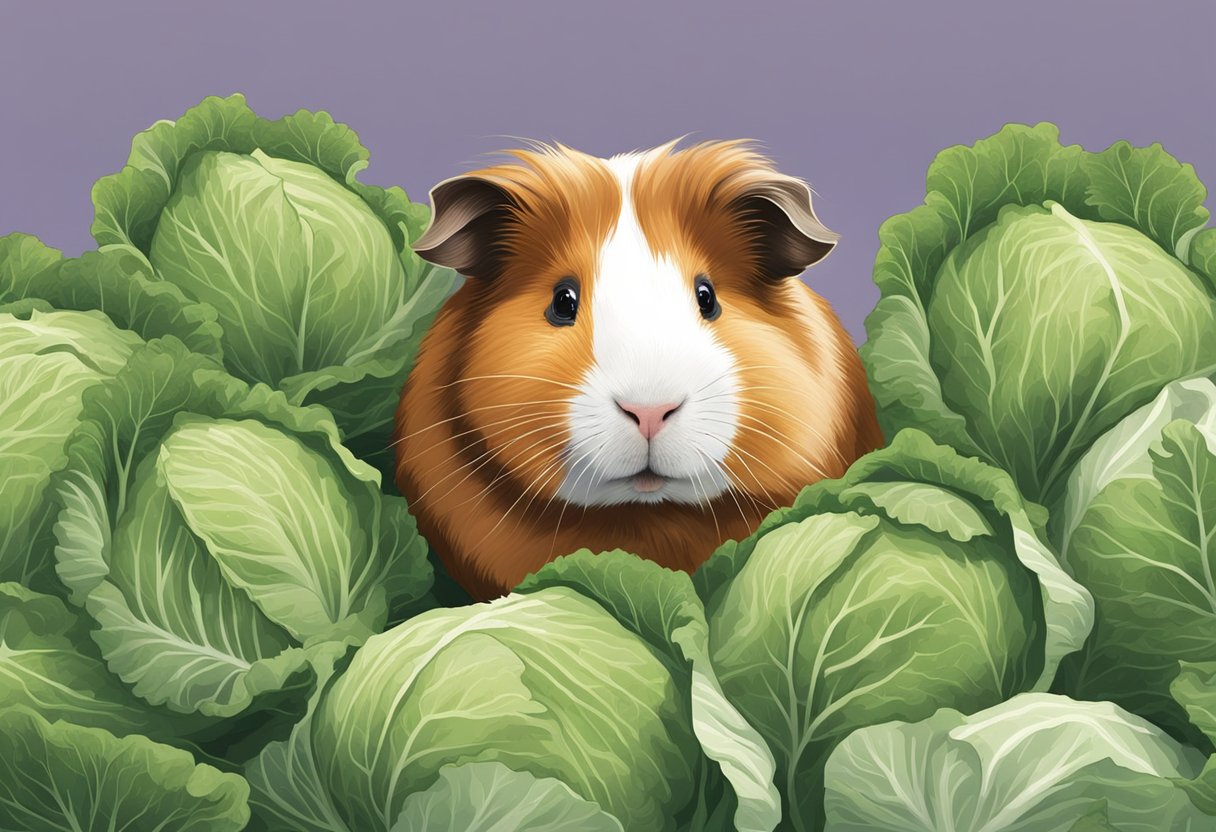 Image showcasing Can Guinea Pigs Eat Cabbage? A Comprehensive Guide To Feeding Your ...