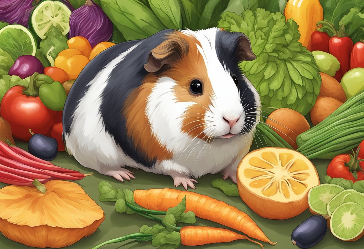 Illustration of Guinea Pig Charcoal And Ginger Treat
