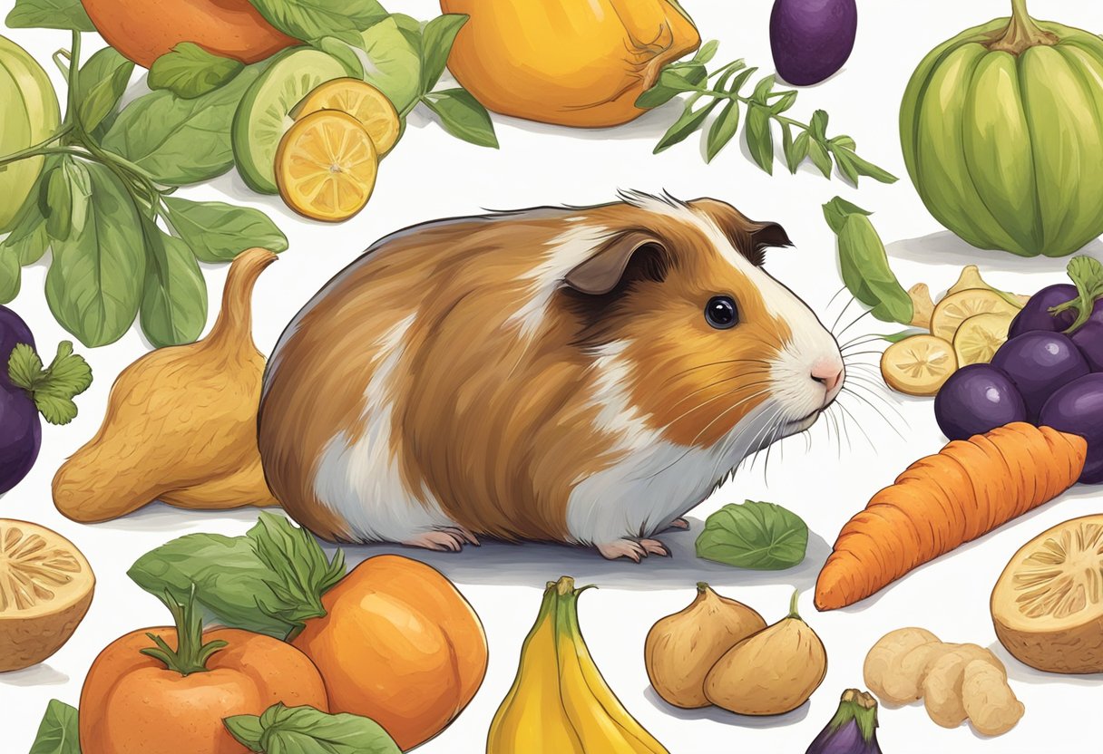 Image showcasing Can Guinea Pigs Eat Ginger? A Comprehensive Guide To Feeding Your ...