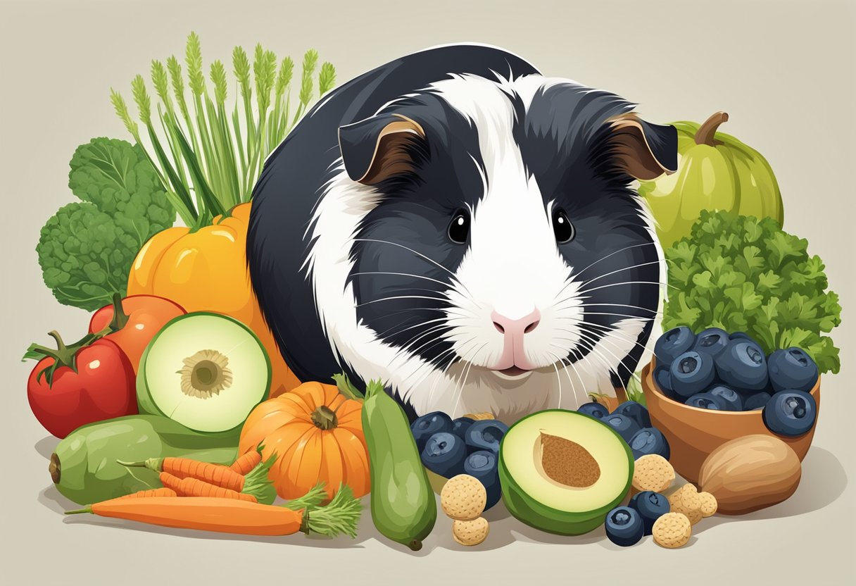 Illustration of Difference Between High Calorie Guinea Pig Foods