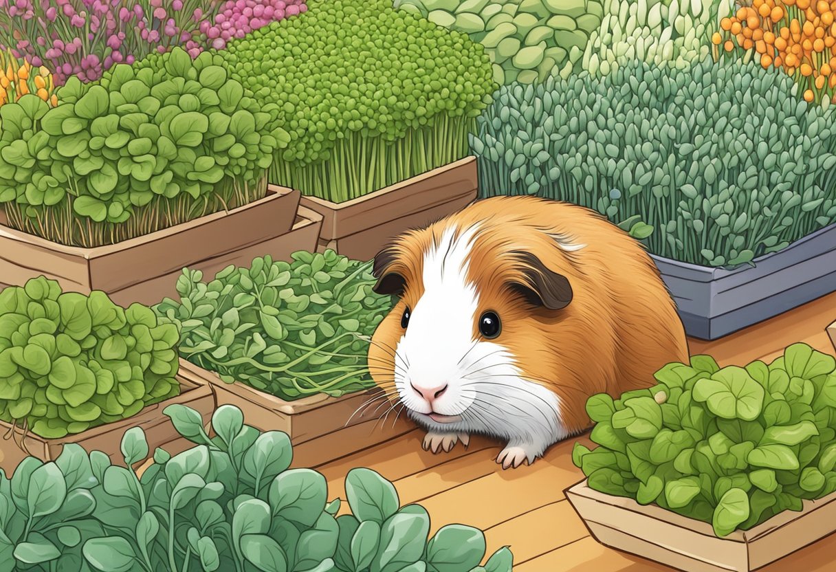 Image showcasing Can Guinea Pigs Eat Microgreens? A Comprehensive Guide - Pets Collector