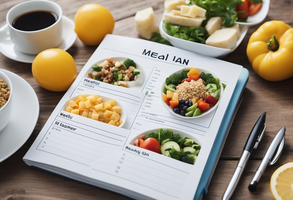 how to manage eating habits - designing your meal plan