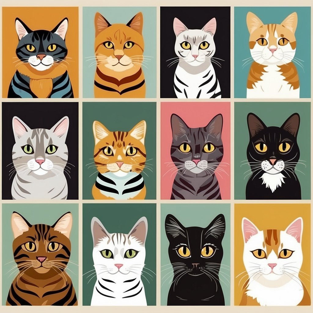 cat collage