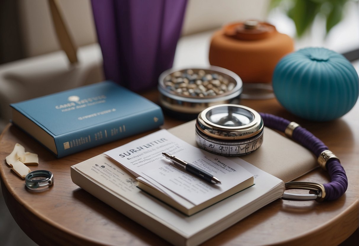 A photo of an importance desk