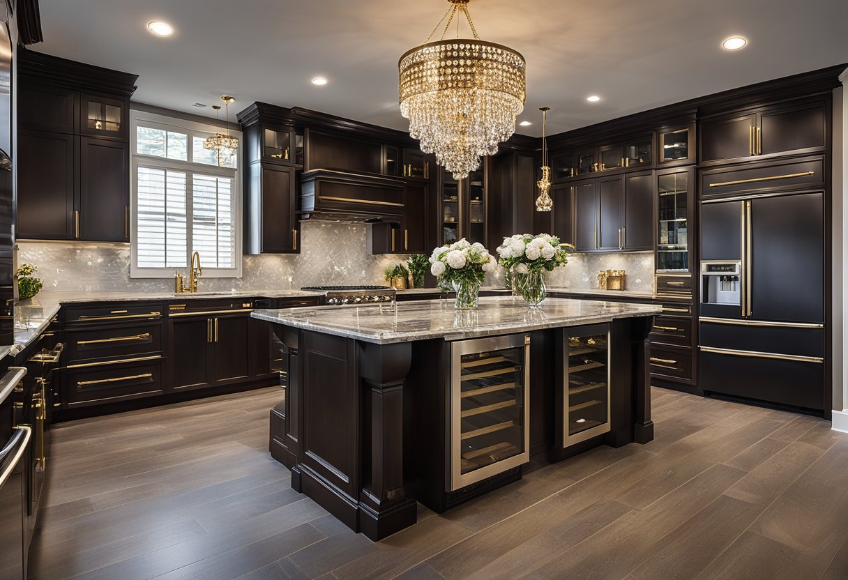 Luxurious Decorative Elements in kitchen
