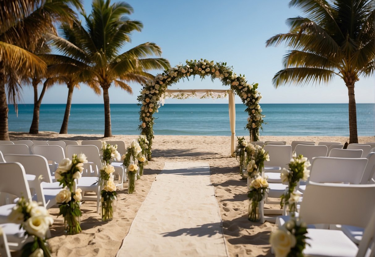 wedding by the beach