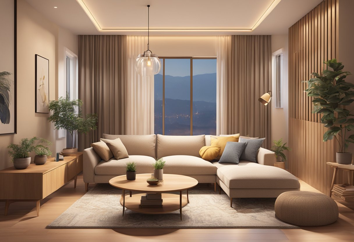 beige-color-interior-in-living-room