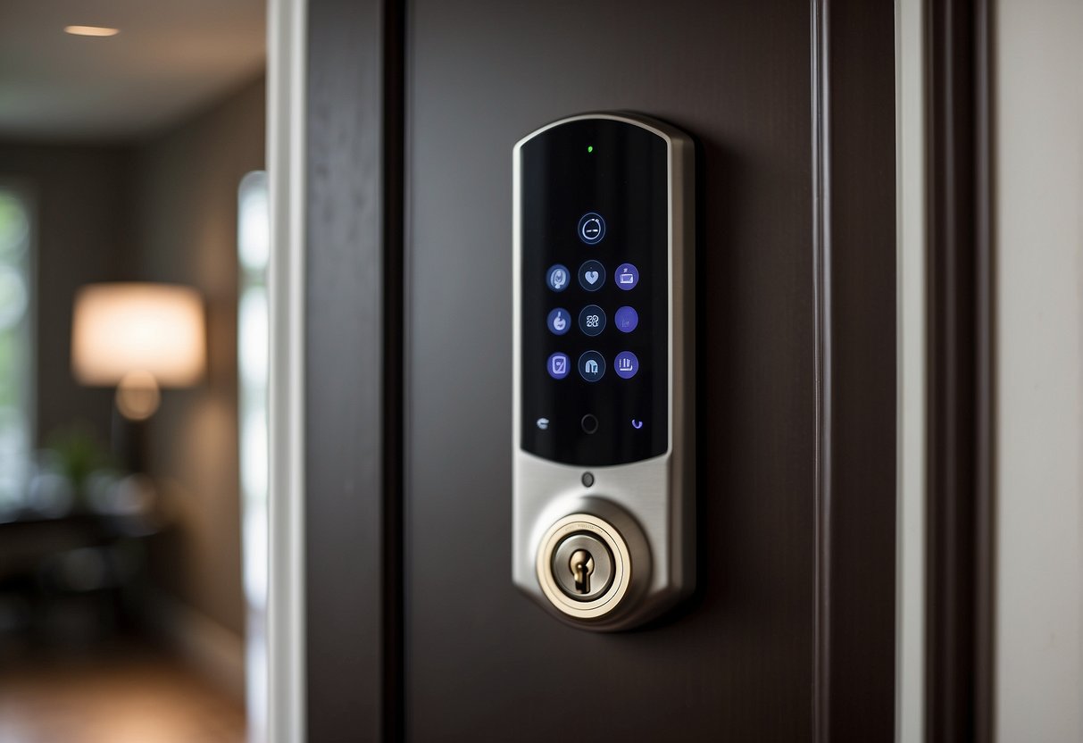 Finger print smart lock for home