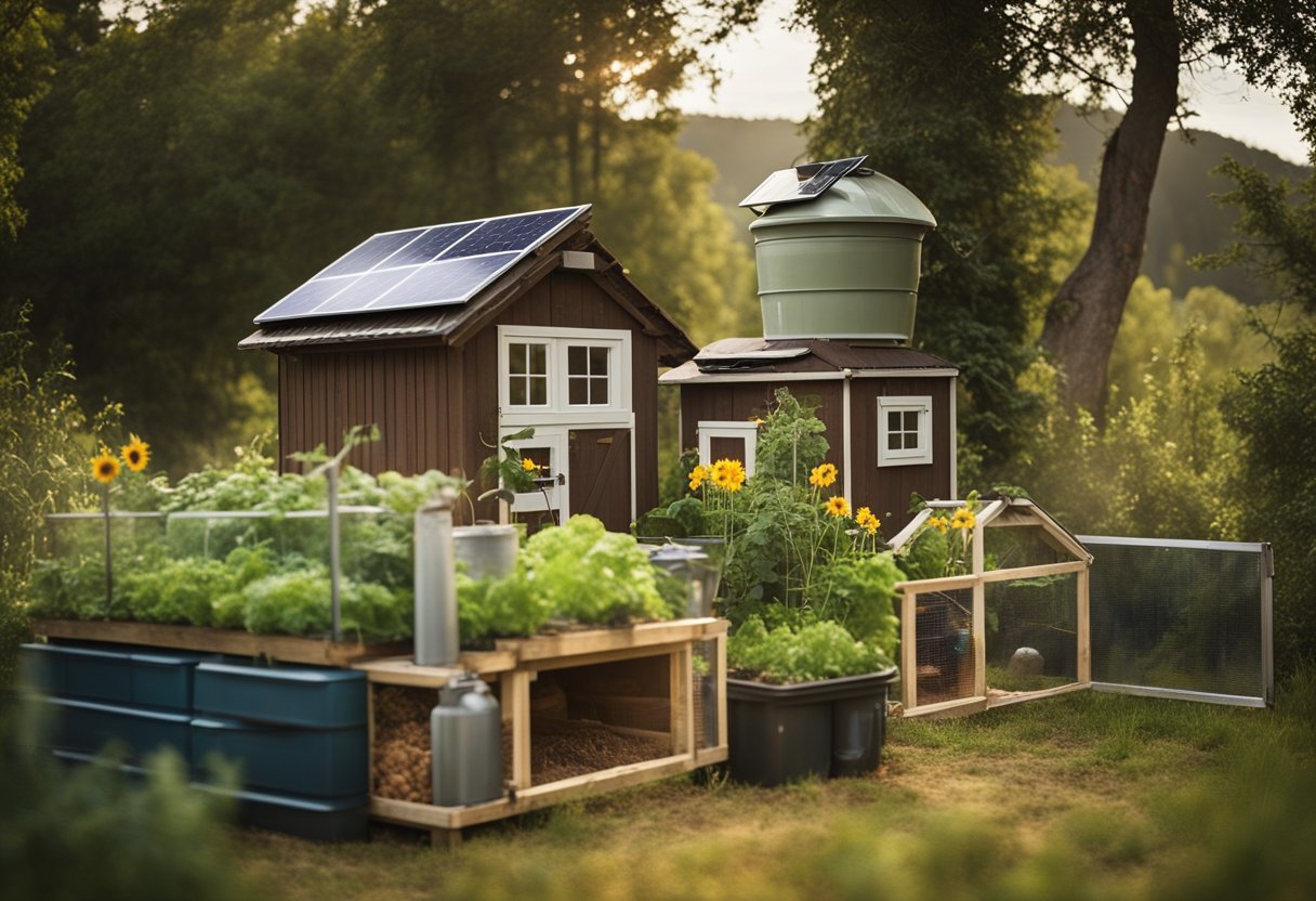 small Sustainable Homesteading Garden