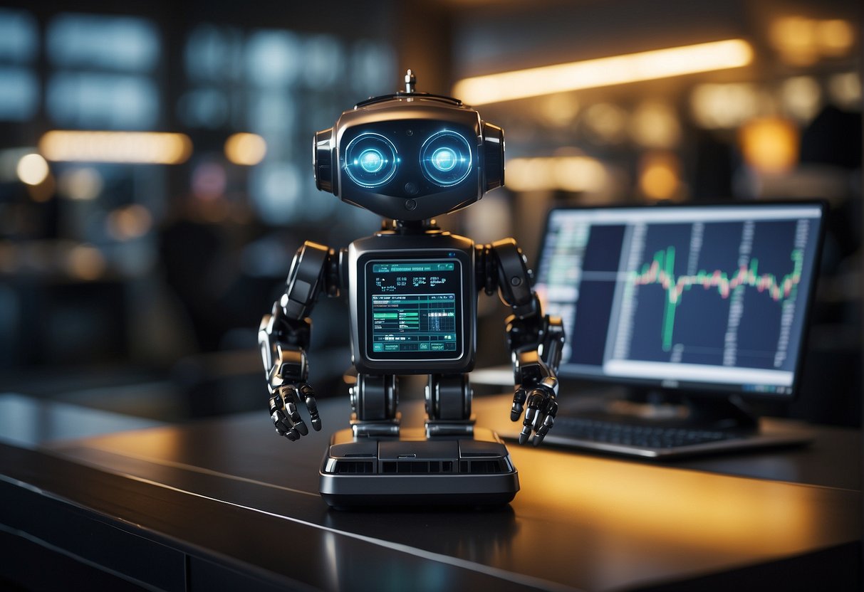 A gridbot trading robot scans market data and executes trades automatically. It uses preset parameters to buy and sell assets, overcoming barriers to effective trading