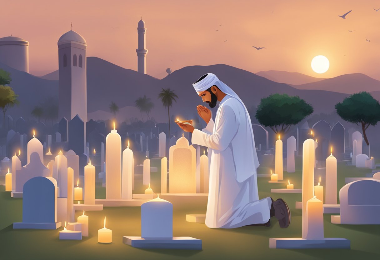 People in Oman light candles and visit cemeteries on Shab e Barat 2024. They also pray and ask for forgiveness