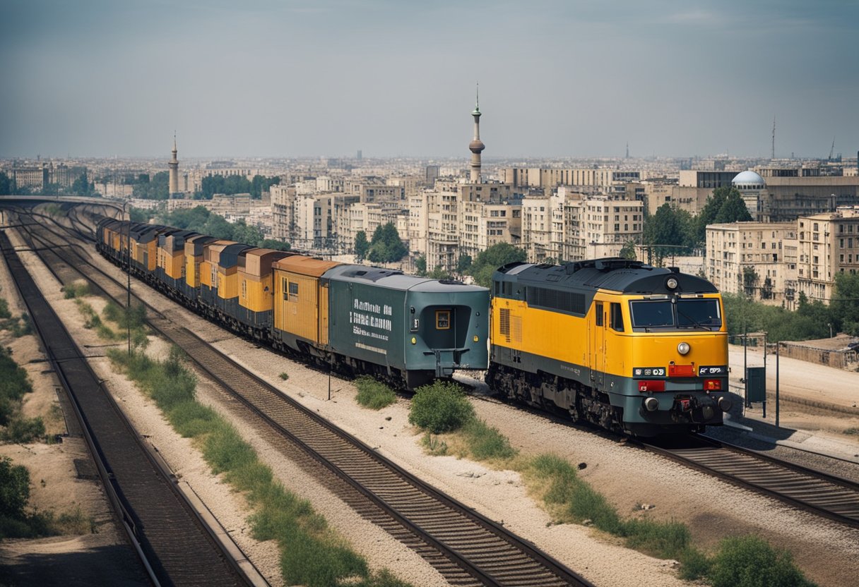 Deutschland plante die Bahnstrecke Berlin-Bagdad zur strategischen Kontrolle und für den Zugang zu den Ressourcen des Nahen Ostens