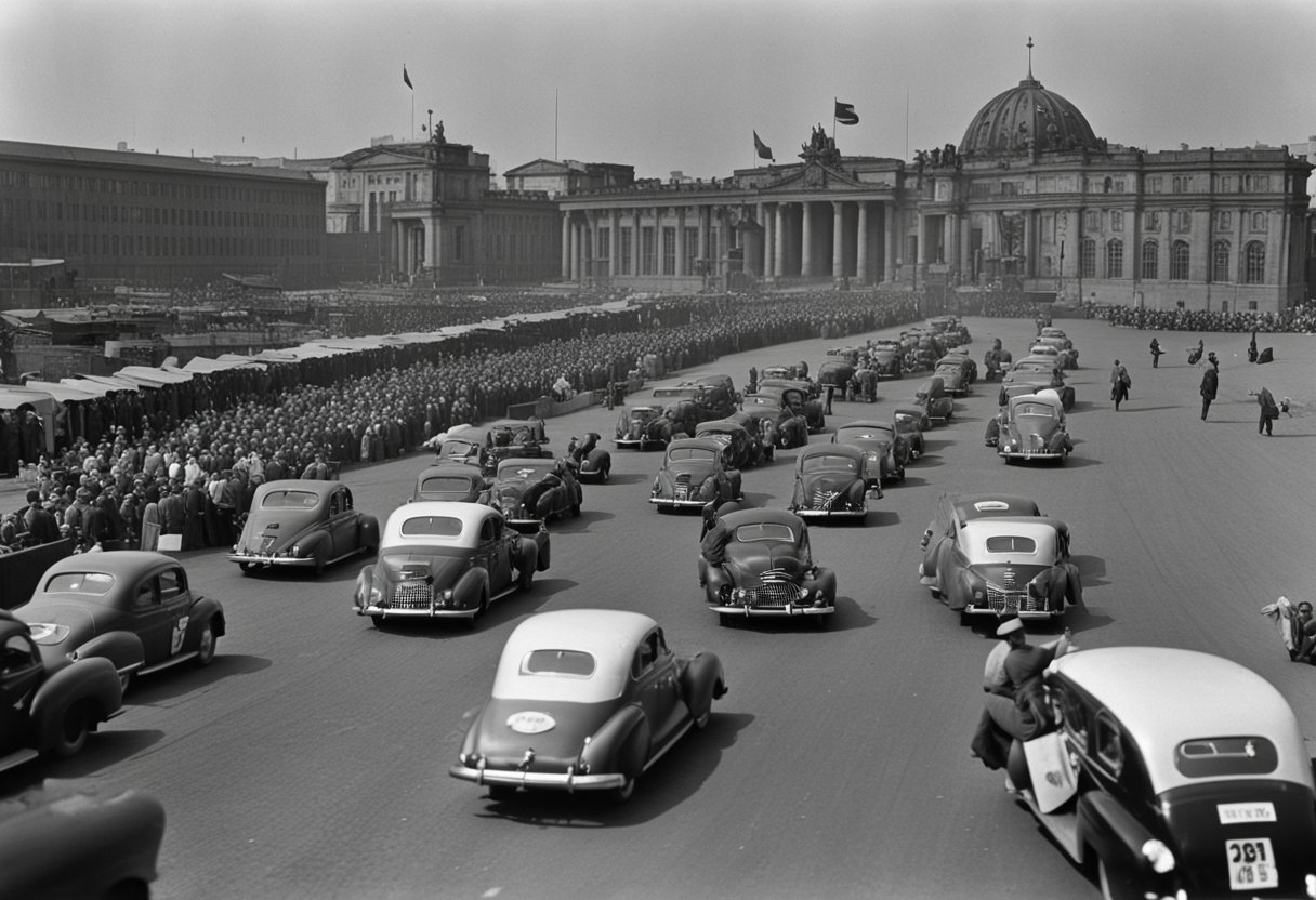 Die Berlin-Blockade dauerte 318 Tage, vom 24. Juni 1948 bis zum 12. Mai 1949.