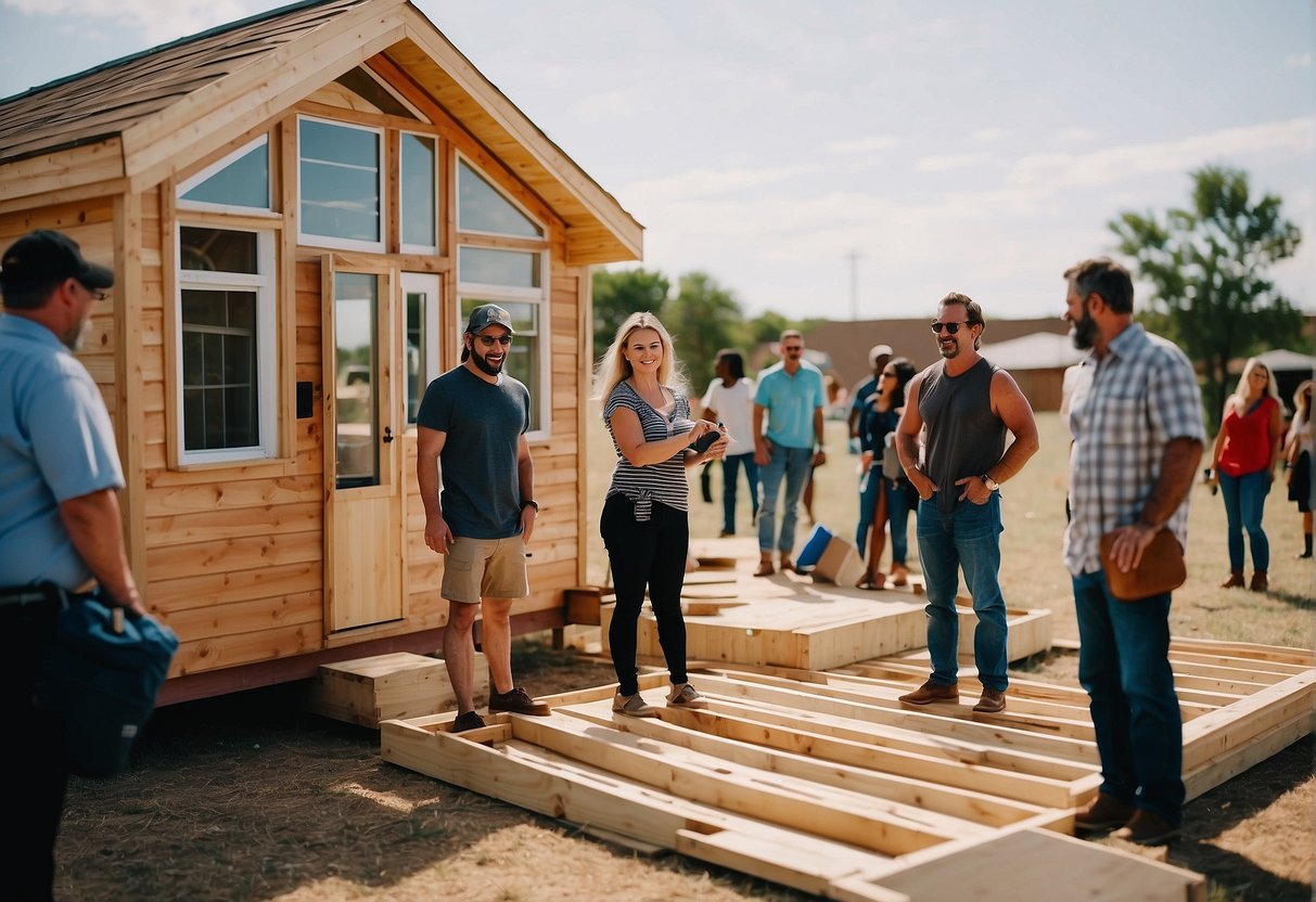 People buying and constructing tiny homes in DFW communities