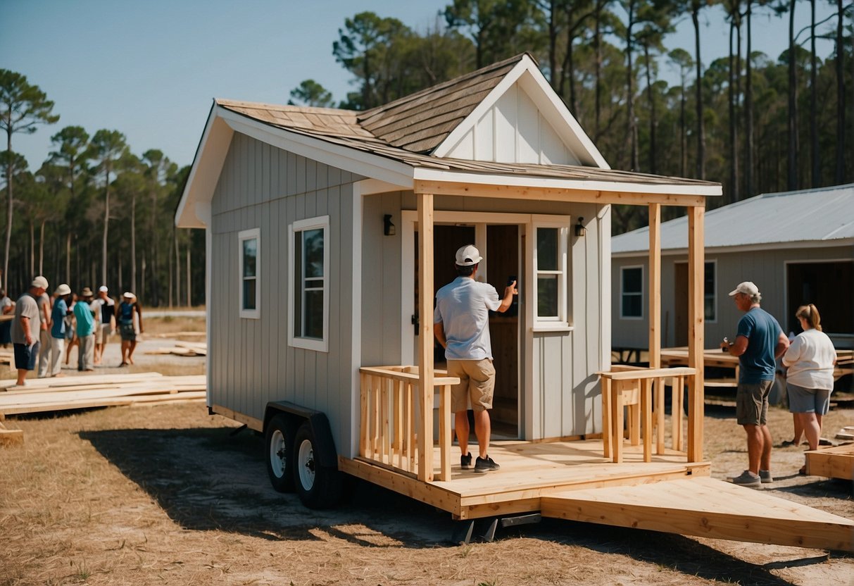 People purchasing and constructing tiny homes in Florida panhandle communities