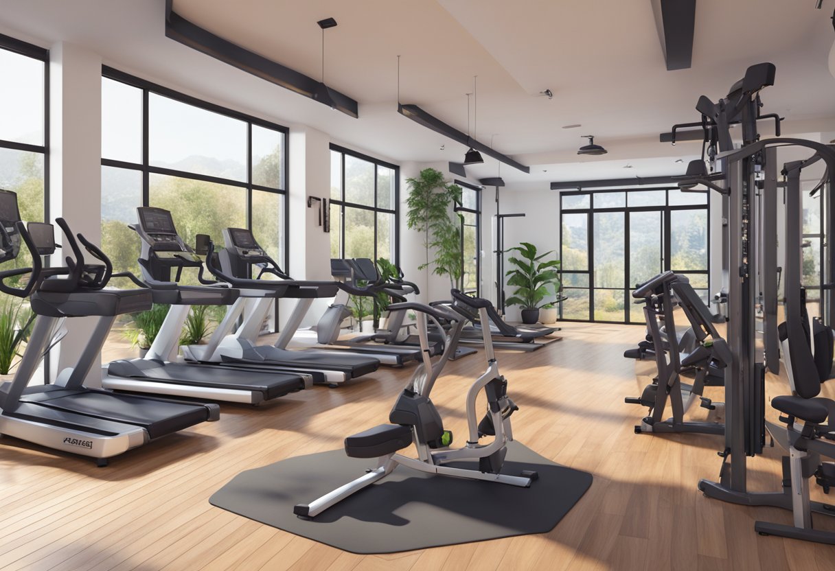 Women's gym in San Diego offers online and virtual services. A modern, well-equipped gym with a vibrant and energetic atmosphere