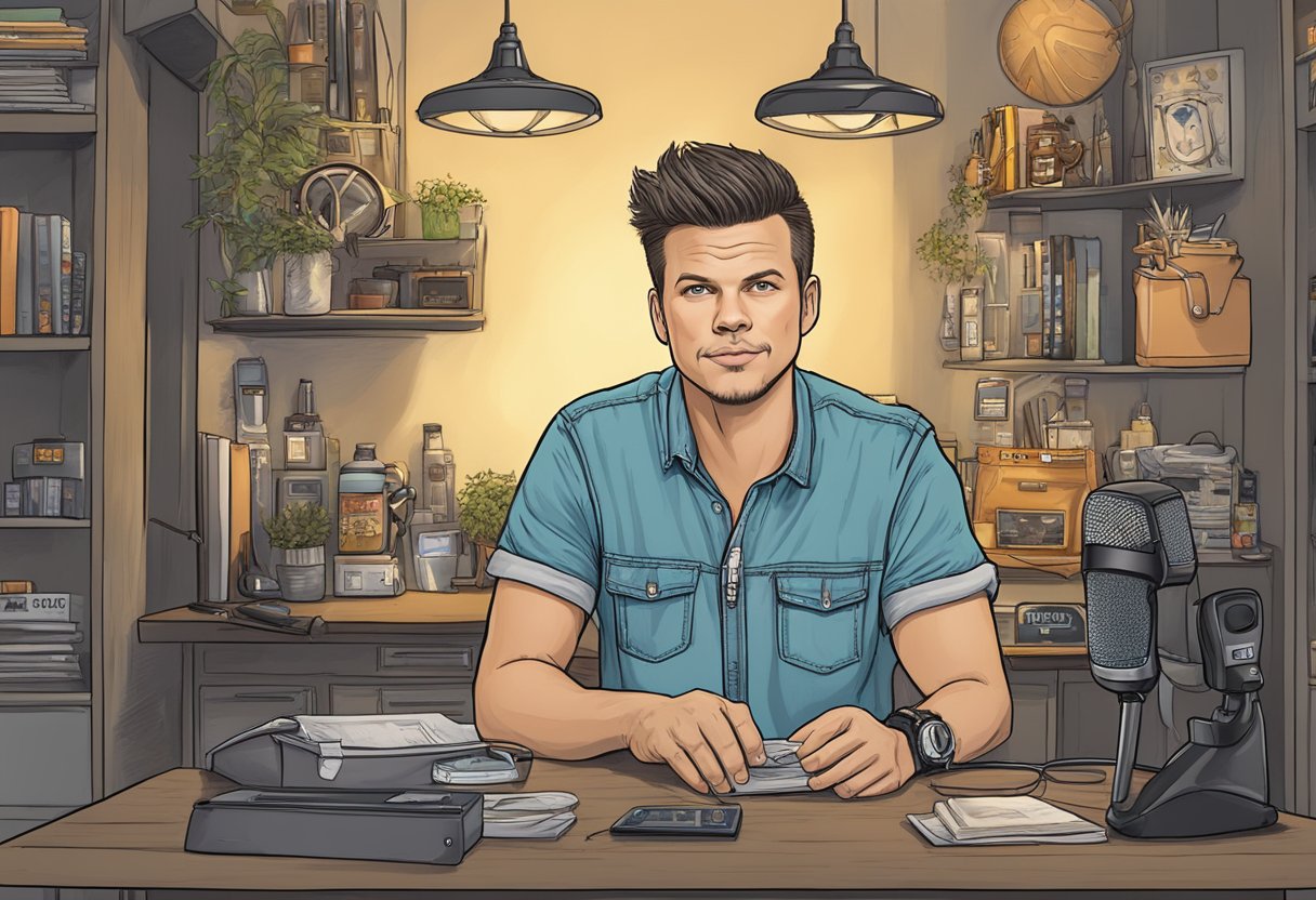 Theo Von gained fame through stand-up comedy and podcasting