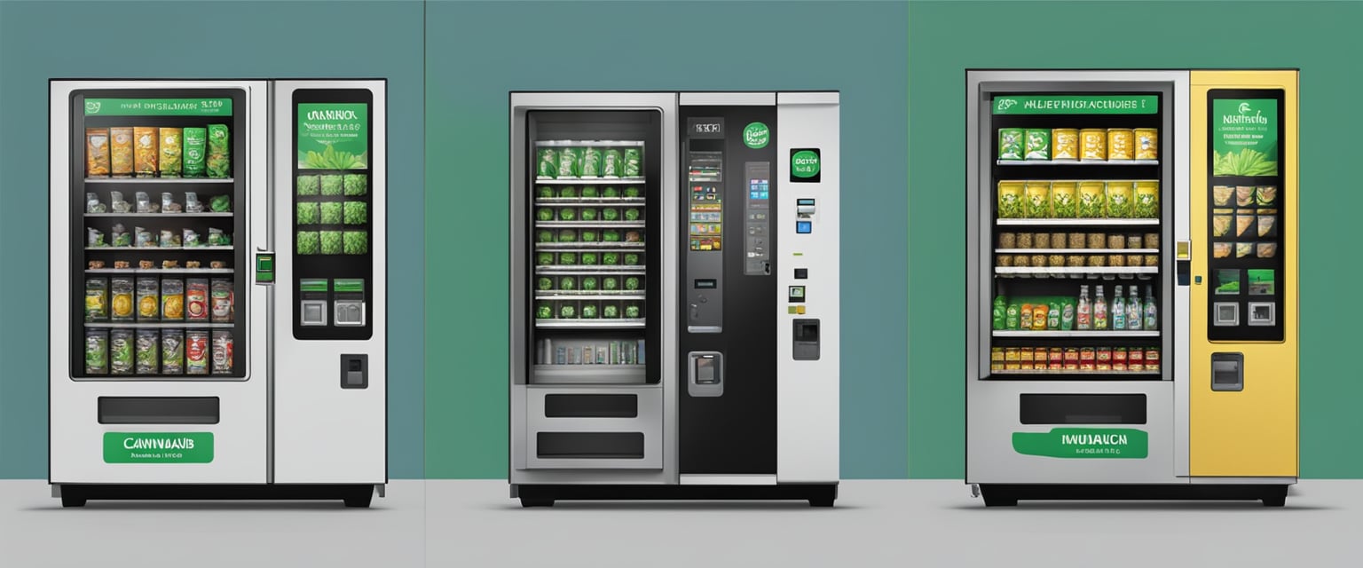 A cannabis vending machine in Florida, complying with legal requirements and best practices